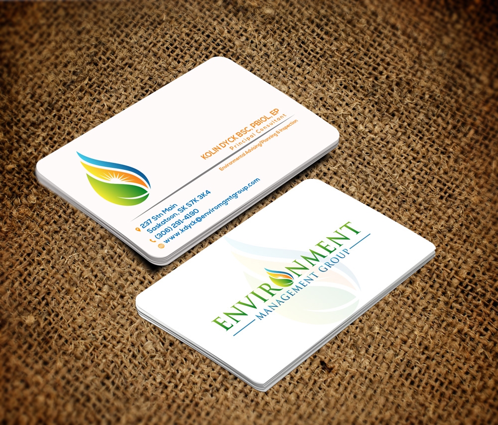 Environment Management Group logo design by grea8design