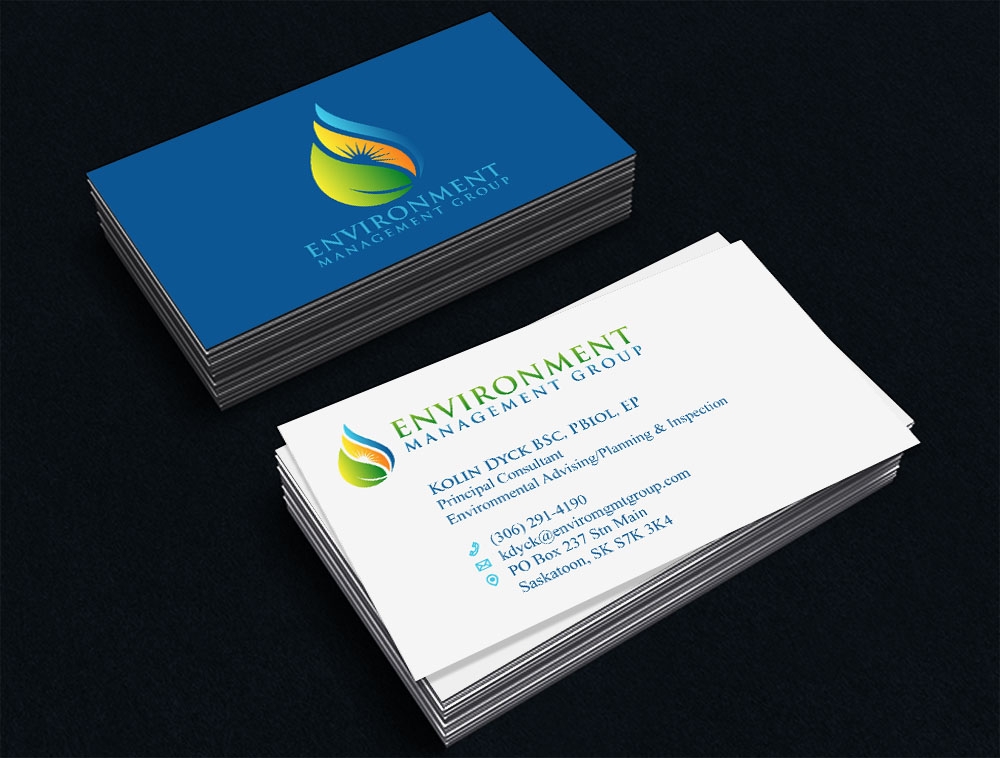 Environment Management Group logo design by SOLARFLARE