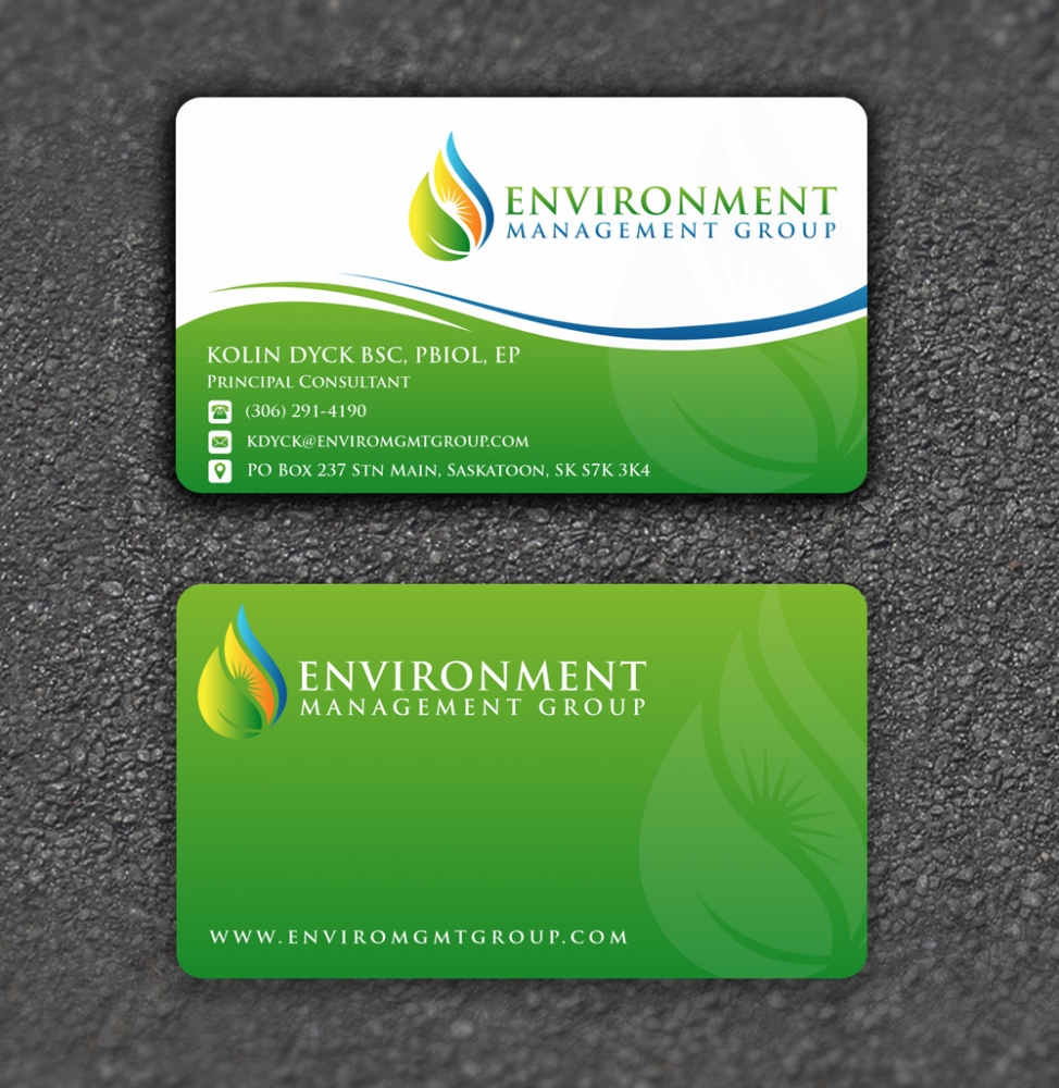 Environment Management Group logo design by ManishKoli