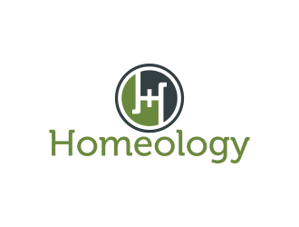 Homeology logo design by checx