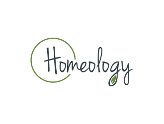 Homeology logo design by checx
