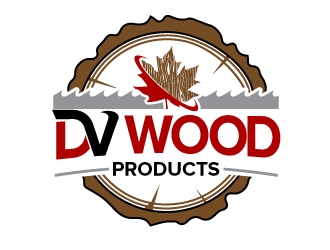DV Wood Products logo design by jaize