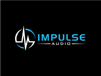 Impulse Audio logo design by invento