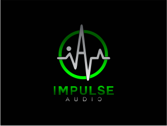 Impulse Audio logo design by up2date