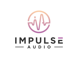 Impulse Audio logo design by exitum