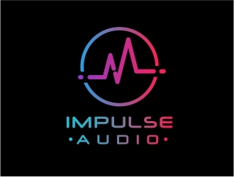 Impulse Audio logo design by forevera