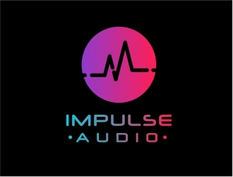 Impulse Audio logo design by forevera