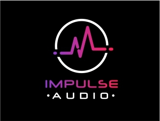 Impulse Audio logo design by forevera