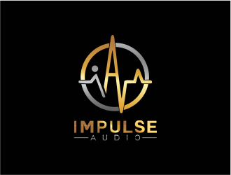 Impulse Audio logo design by up2date