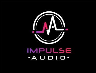 Impulse Audio logo design by forevera