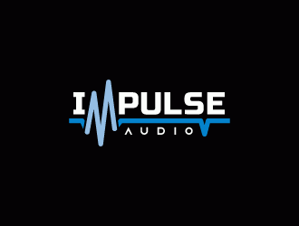 Impulse Audio logo design by Drebielto