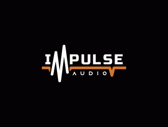Impulse Audio logo design by Drebielto