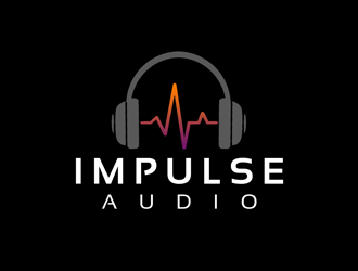 Impulse Audio logo design by kunejo