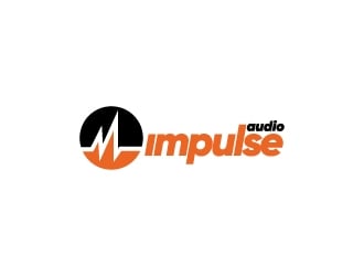 Impulse Audio logo design by Erasedink