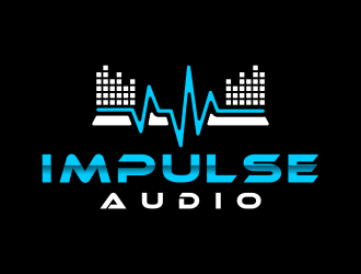 Impulse Audio logo design by graphicstar