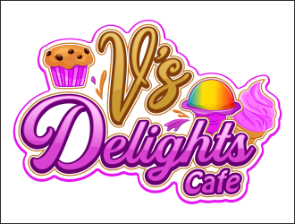 Vs Delights logo design by Gopil