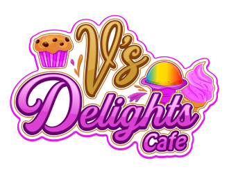 Vs Delights logo design by Gopil