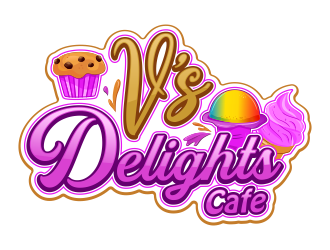 Vs Delights logo design by Gopil