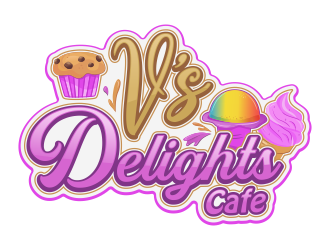 Vs Delights logo design by Gopil