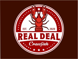 Real Deal Crawfish logo design by Mardhi