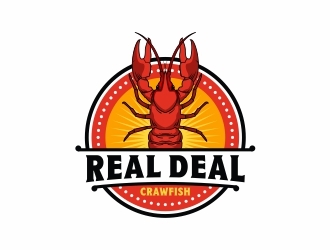Real Deal Crawfish logo design by Mardhi