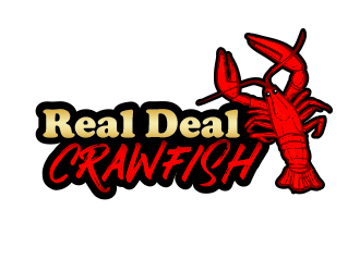 Real Deal Crawfish logo design by BeDesign