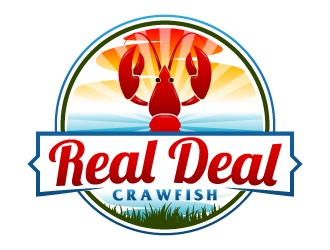 Real Deal Crawfish logo design by Kirito