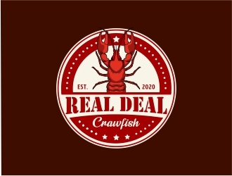 Real Deal Crawfish logo design by Mardhi