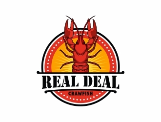 Real Deal Crawfish logo design by Mardhi