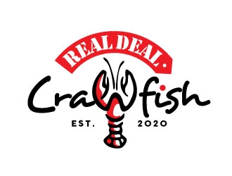 Real Deal Crawfish logo design by REDCROW