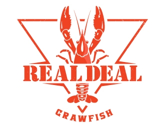 Real Deal Crawfish logo design by LucidSketch