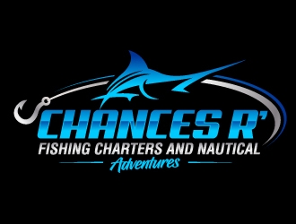 Chances R’ Fishing Charters and Nautical Adventures logo design by jaize