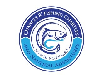 Chances R’ Fishing Charters and Nautical Adventures logo design by usef44