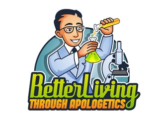 Better Living Through Apologetics logo design by DreamLogoDesign