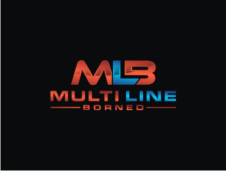 MLB - Multi Line Borneo logo design by bricton