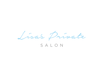 Lisas Private Salon logo design by asyqh