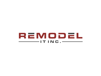 Remodel It Inc. logo design by bricton