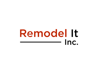 Remodel It Inc. logo design by y7ce
