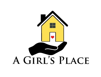 A Girls Place logo design by AamirKhan