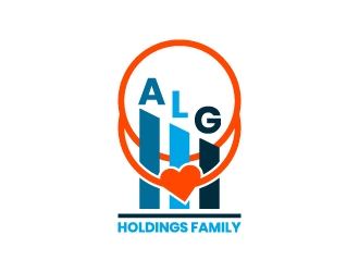 ALG Holdings Family  logo design by aryamaity