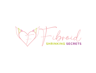 Fibroid Shrinking Secrets logo design by bricton