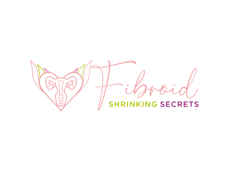 Fibroid Shrinking Secrets logo design by bricton