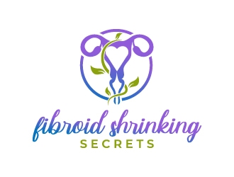 Fibroid Shrinking Secrets logo design by MonkDesign