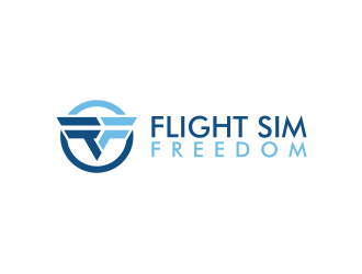 Flight Sim Freedom logo design by icha_icha