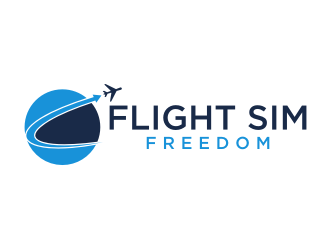 Flight Sim Freedom logo design by puthreeone