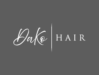 DaKo Hair logo design by maserik