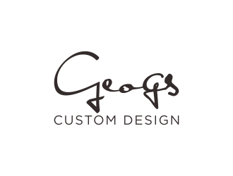 Geogs Custom Design  logo design by p0peye