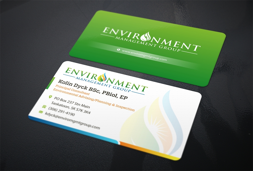 Environment Management Group logo design by Ibrahim