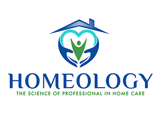 Homeology logo design by 3Dlogos