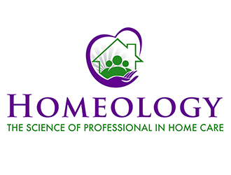 Homeology logo design by 3Dlogos